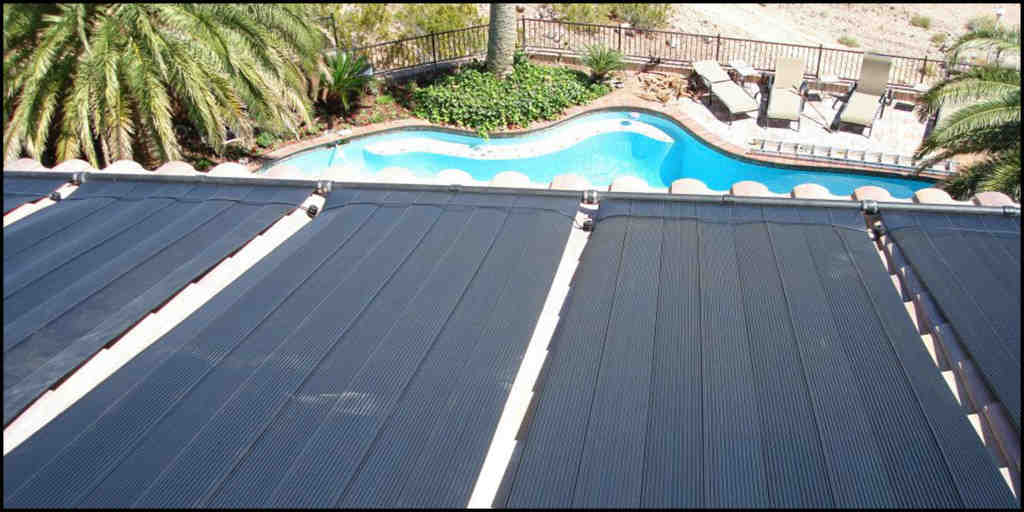 How many solar panels does it take to heat a pool?