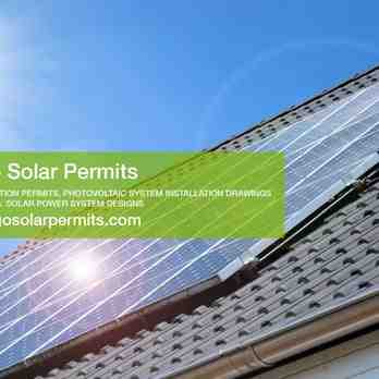How much is a solar permit in California?