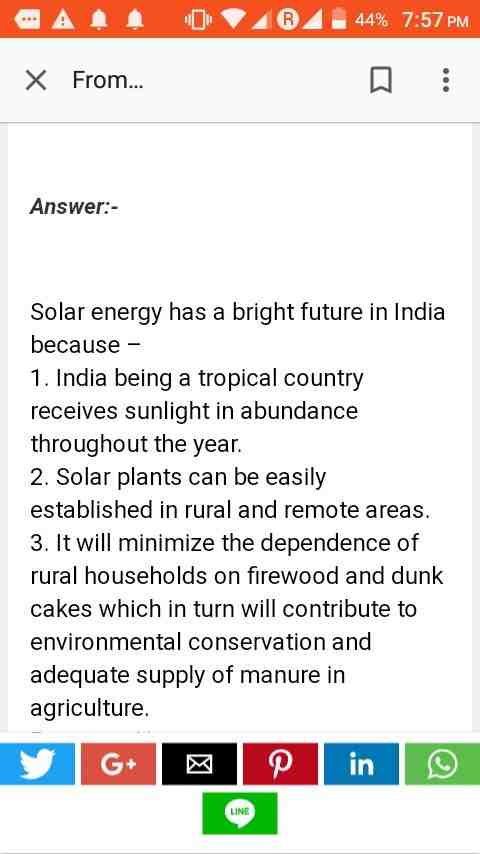 Which renewable energy is highest in India?