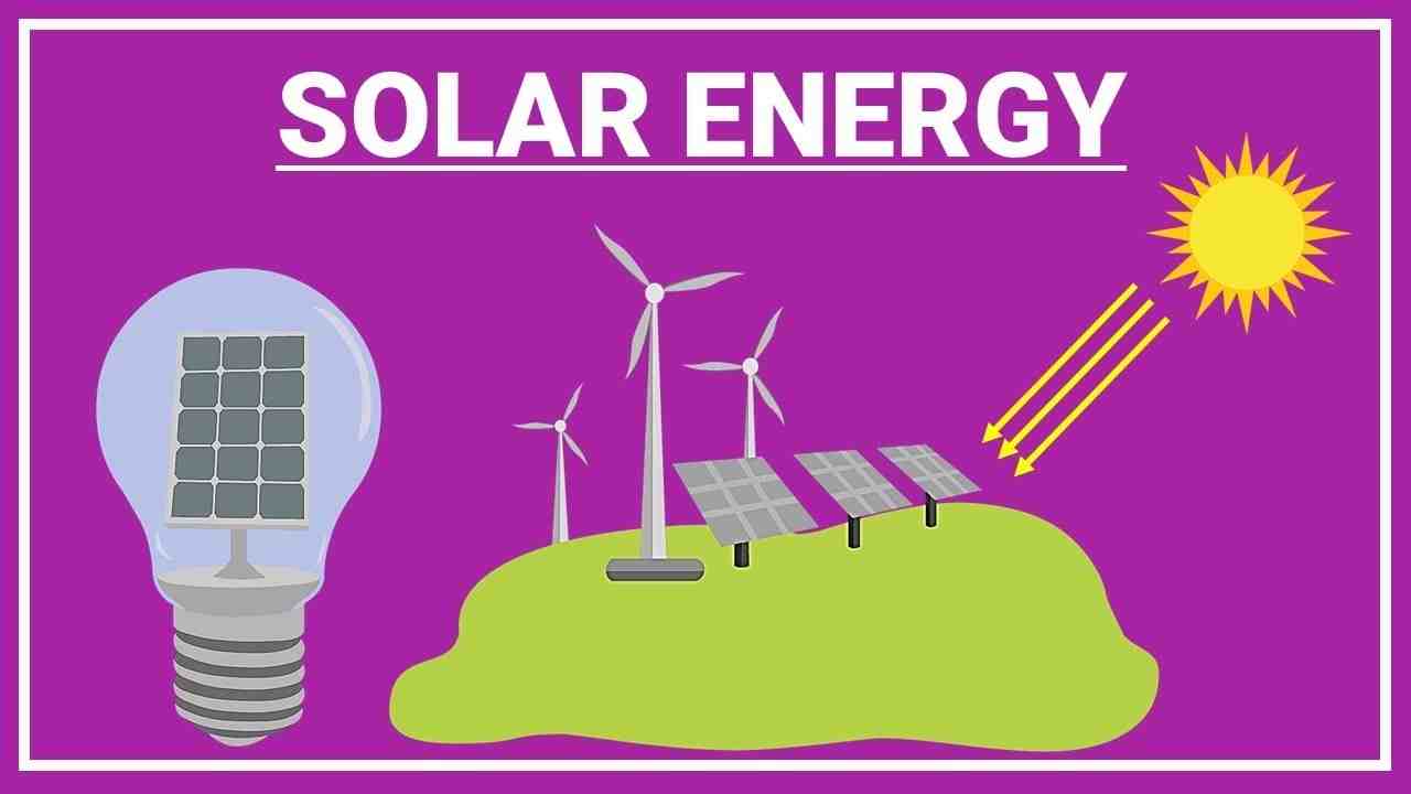 What is solar energy class 7th?