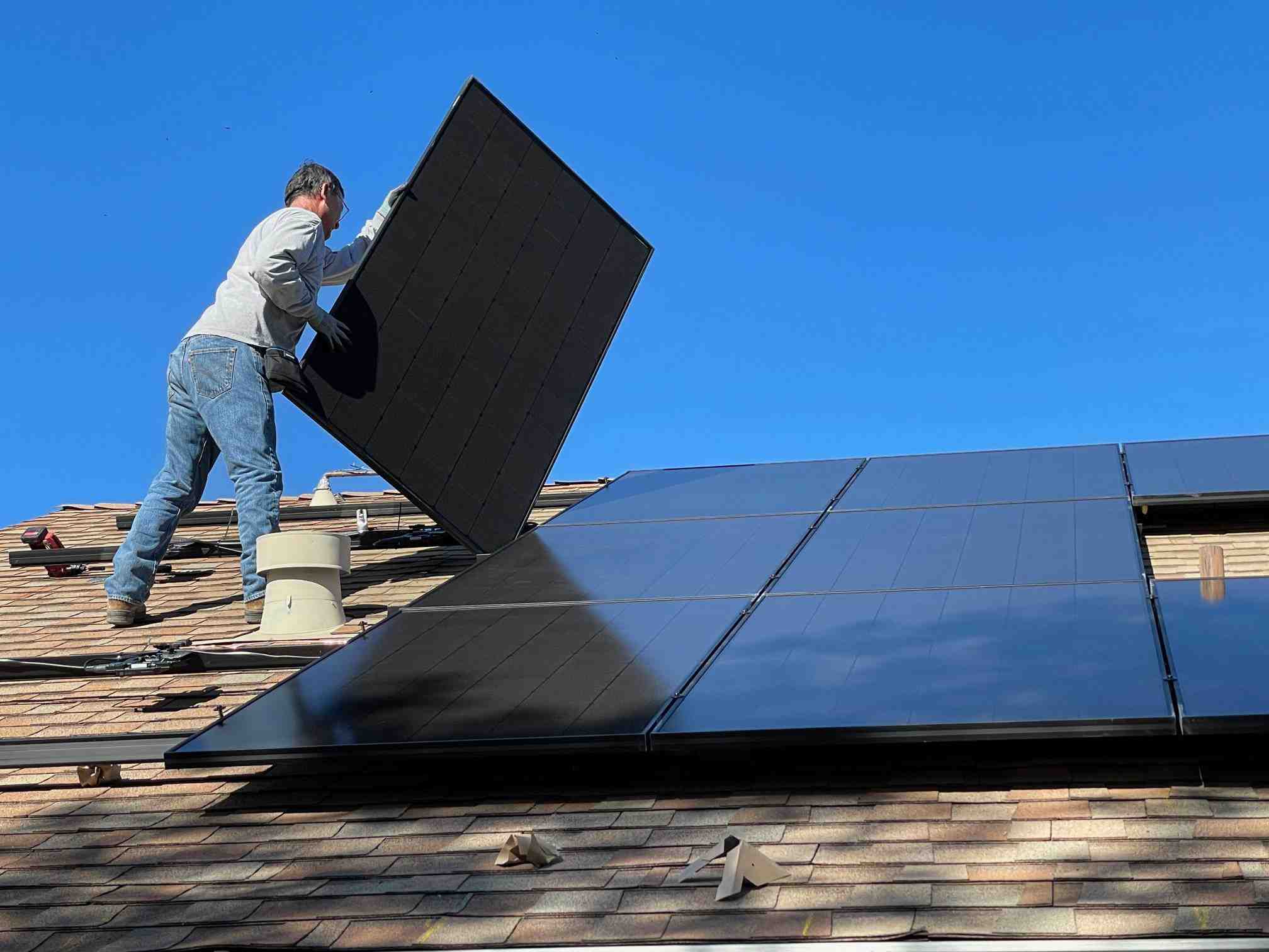 How hard is it to move solar panels?