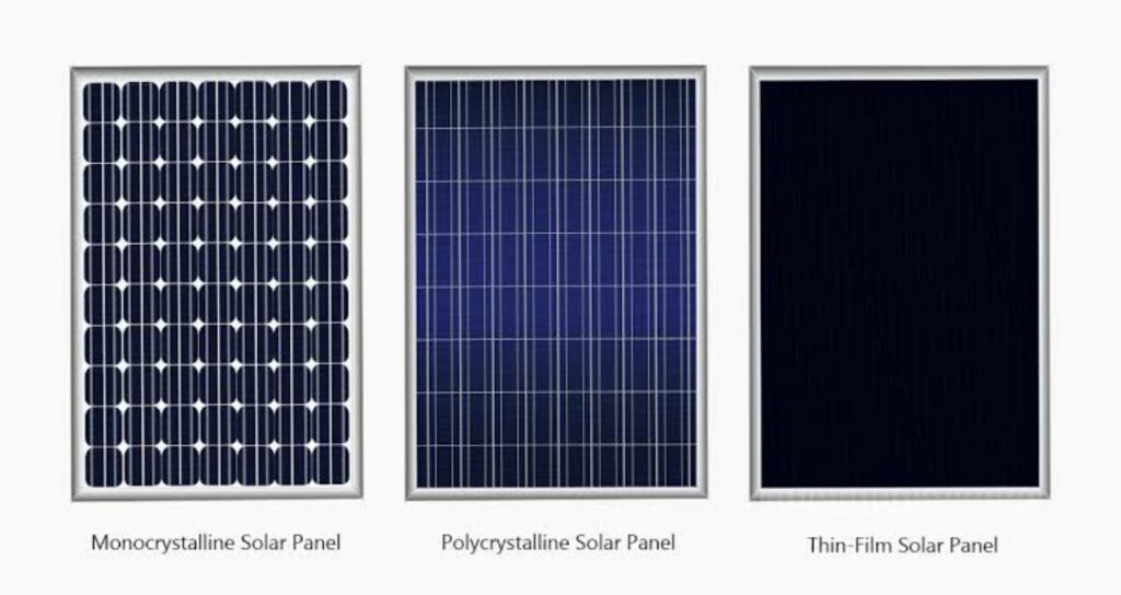 Different Types of Solar Cells