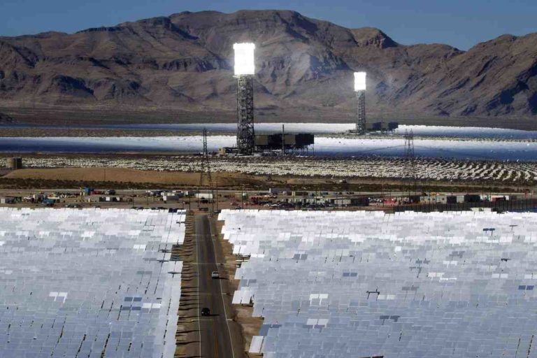 The massive solar project in southern Alberta is almost complete