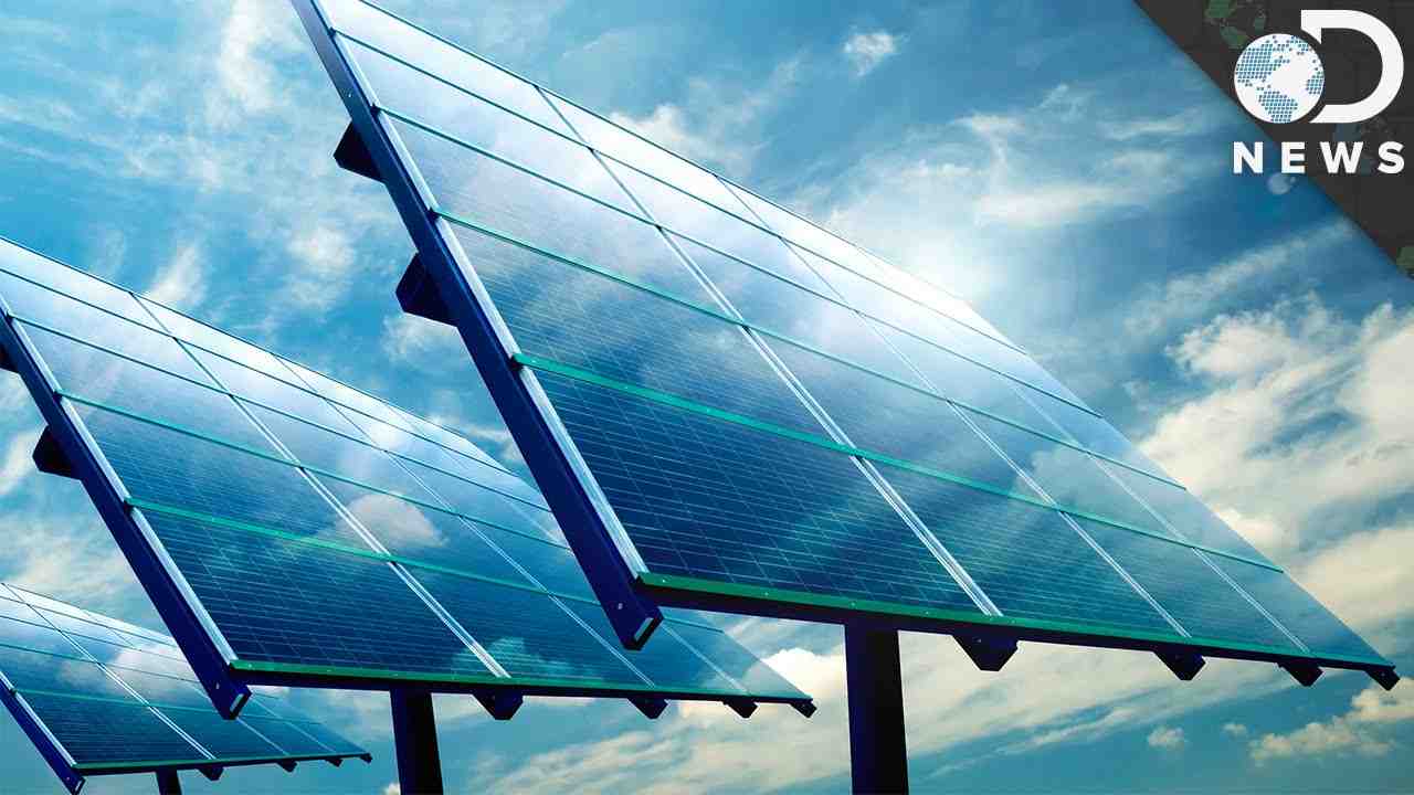 How does solar energy converted into electricity ?