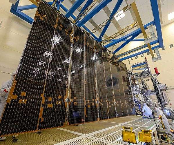 NOAA's GOES-U completes solar array deployment test