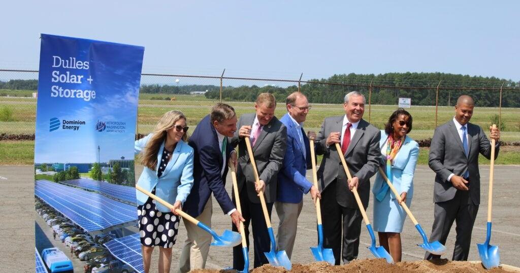 Dominion, Dulles break ground on nation’s largest renewable energy project at an airport | Headlines