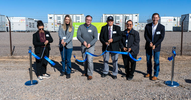 SRP and NextEra Energy Resources commission solar-charged battery system, storing enough clean energy to power nearly 23K homes