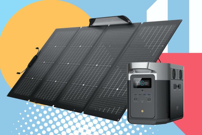 EF ECOFLOW Solar Generator with 220W Solar Panel is $900 off