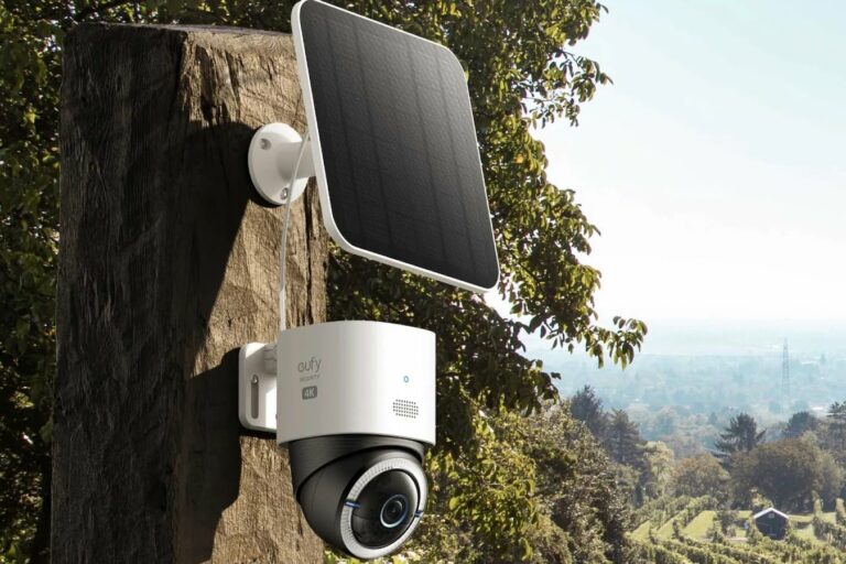 eufy 4G LTE Cam offers 24/7 power with its solar panel