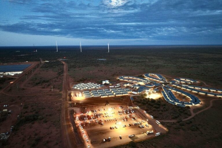 95MW solar and battery plant fires up at WA lithium mine