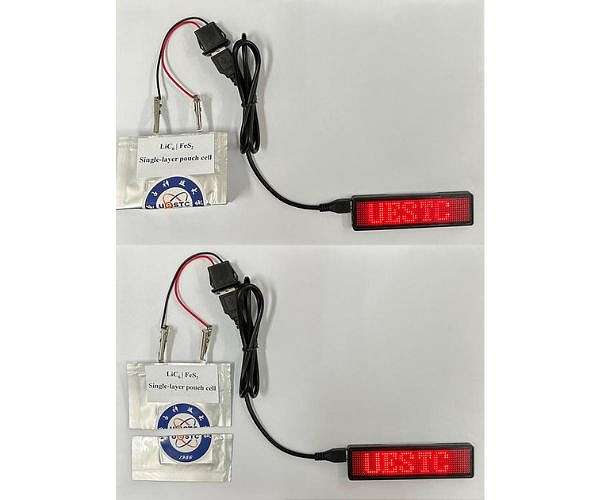 Folded or cut, this lithium-sulfur battery keeps powering devices