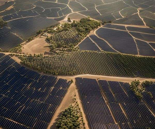 More energy and oil possible through combining photovoltaic plants with hedgerow olive groves