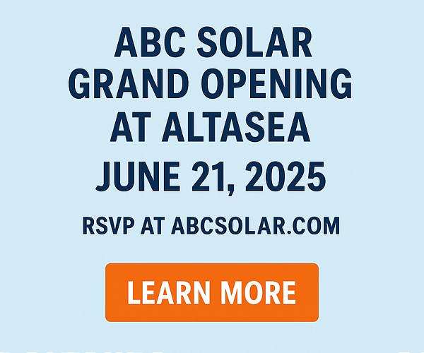 ABC Solar Marks 25 Years With Grand Opening at AltaSea