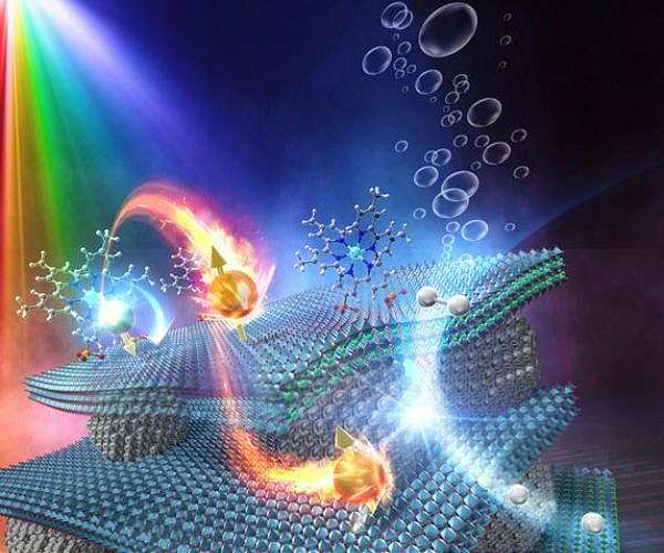 Osmium dye boosts long wavelength solar hydrogen output